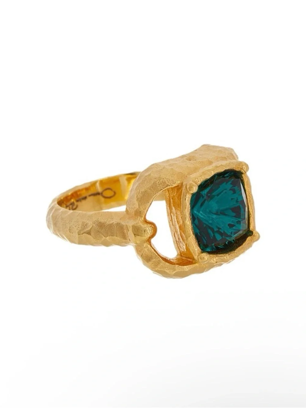 Oscar de la Renta Crystal embelished ring